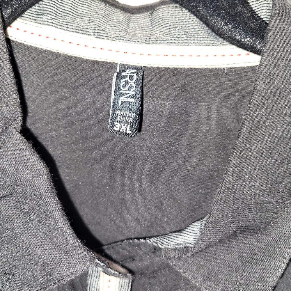 Men's Gray Button-Up Jacket - Picture 4 of 6